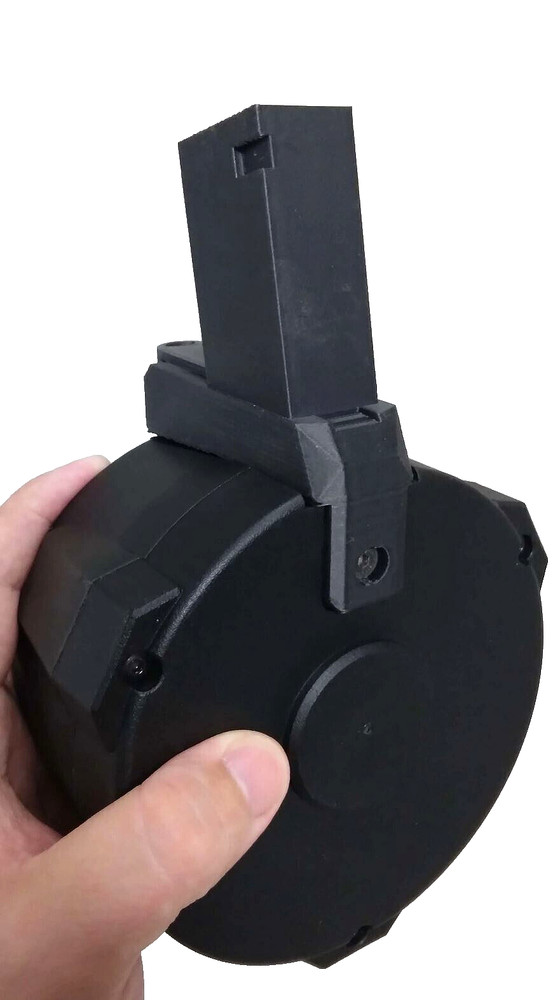 Airsoft EMG Space Invader Angel Custom Firestorm Drum Adapter