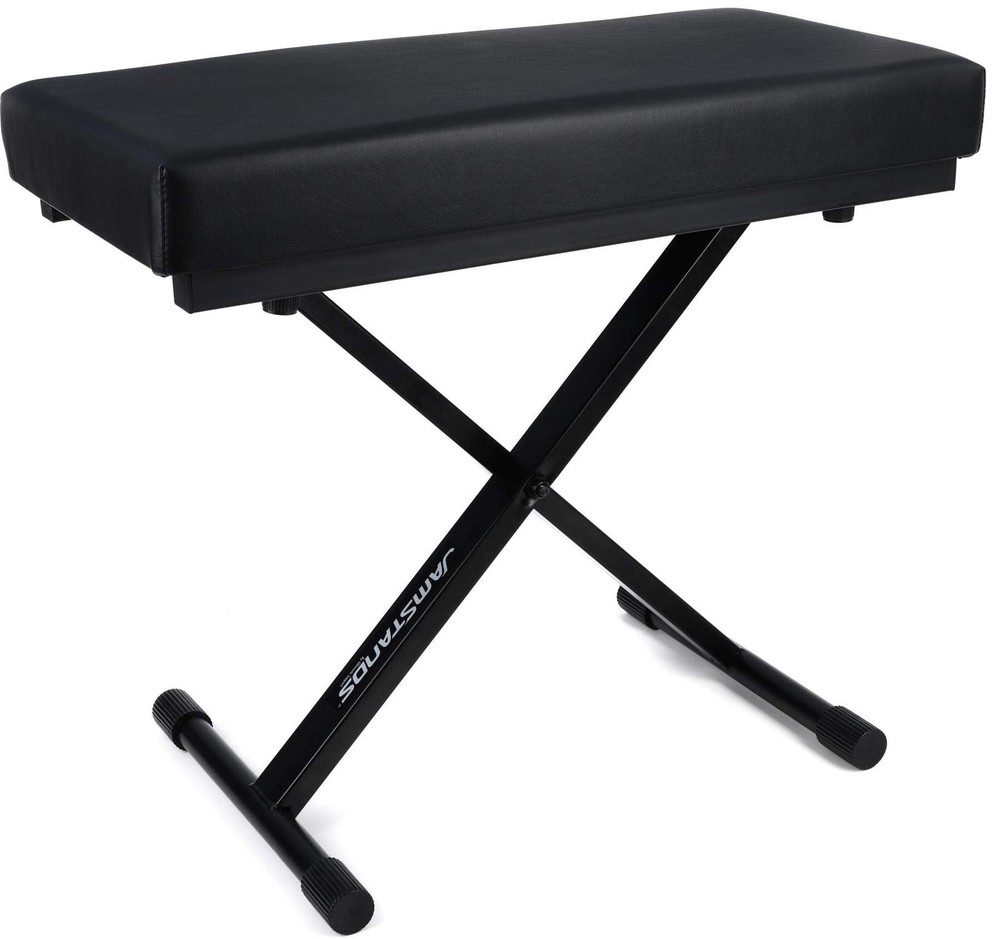 Ultimate Support JS-XB-100-B JamStands Extra Capacity Keyboard Bench