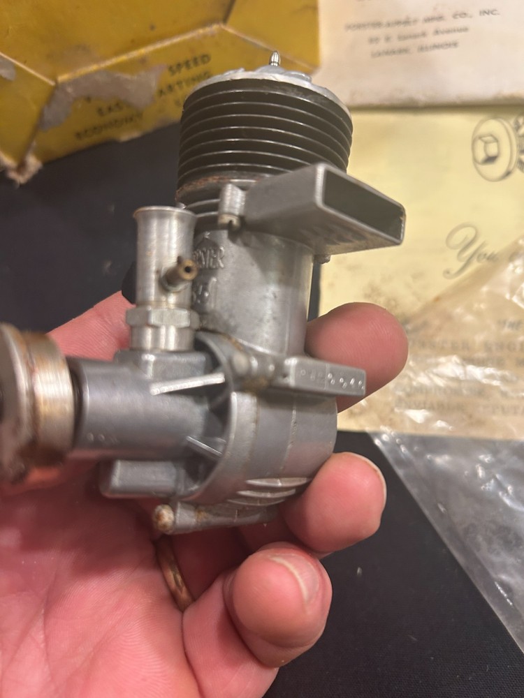 Forster model airplane engine