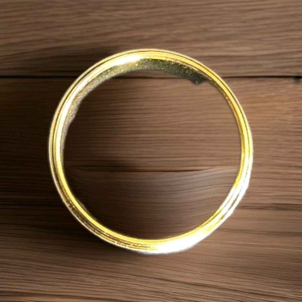 Mens 2 Tone Wedding Band