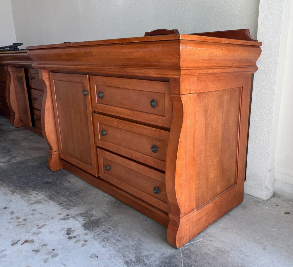 Samuelson Beverage Cooler Cabinet with 3 Drawers, and built in outlets, Disney