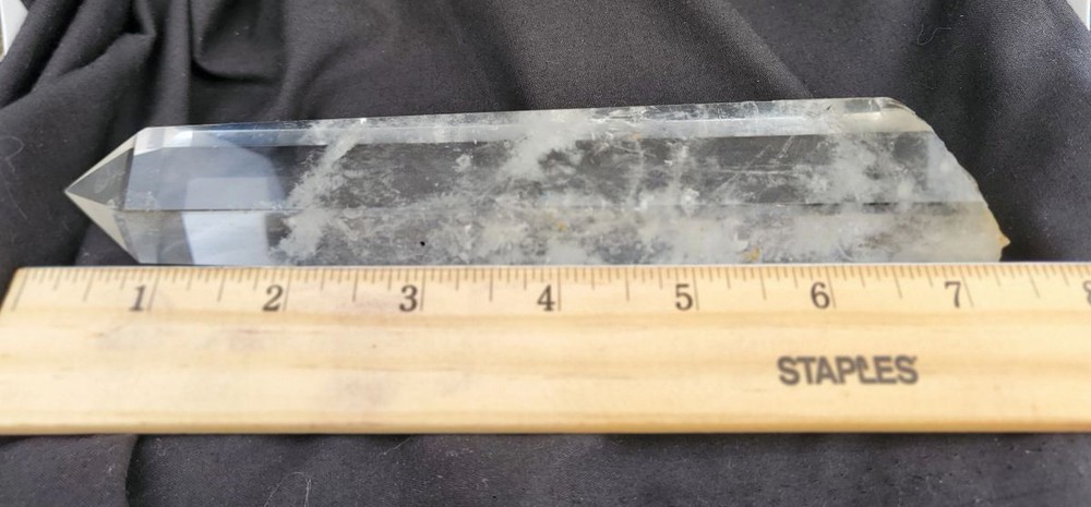 Root Quartz Tower Point with Phantoms 7.5"