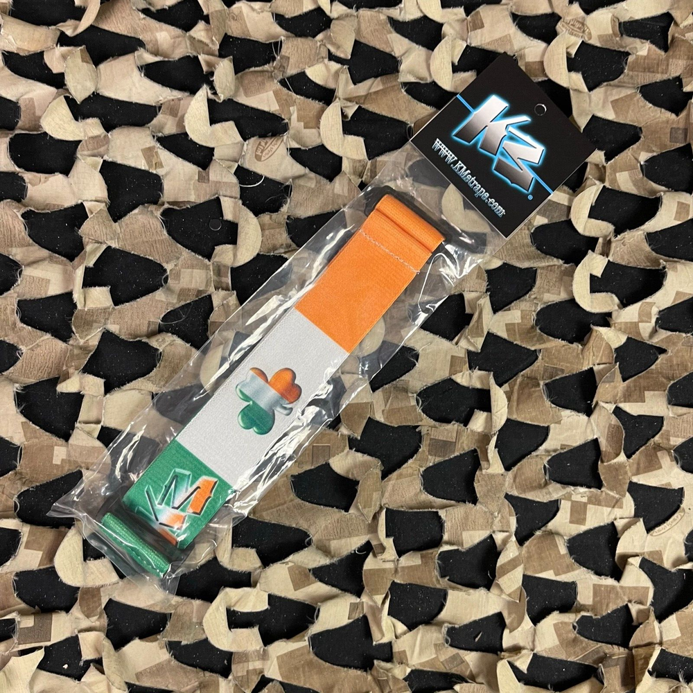 NEW KM Paintball Universal JT Goggle Strap - Irish Flag