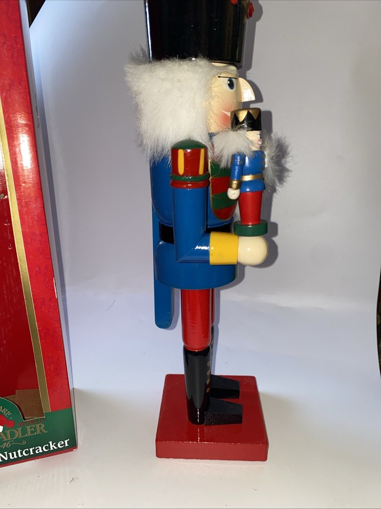 Kurt Adler Wooden Nutcracker, 15"