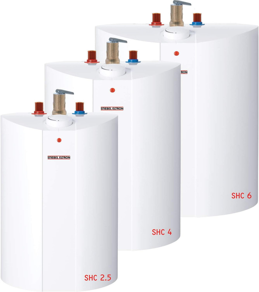 233219 2.5 Gallon, 1300W, 120V SHC 2.5 Mini-Tank Electric Water Heater, White