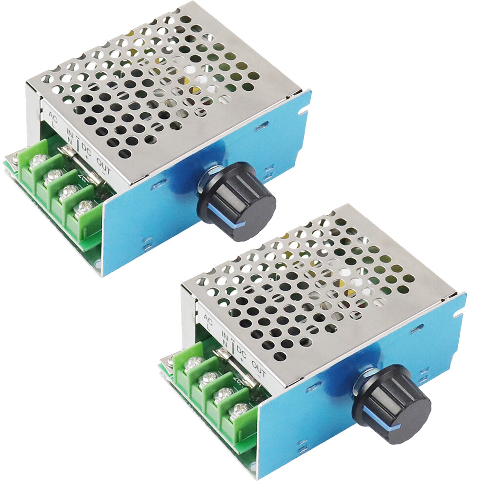 2pc DC 10-60V SCR Motor Speed Controller Voltage Regulator Dimmer