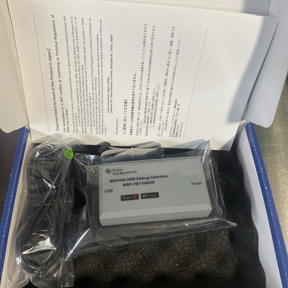 texas instruments MSP430 USB-Debug-Interface