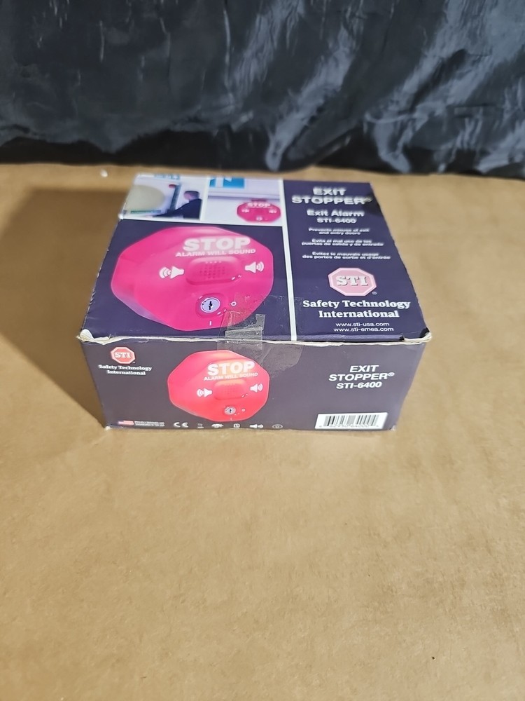 EXIT STOPPER EXIT ALARM STI-6400 BRAND NEW