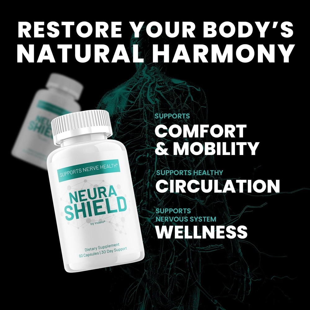 (2 Pack) Neura Shield Capsules – Natural Ingredients Glycogen Support