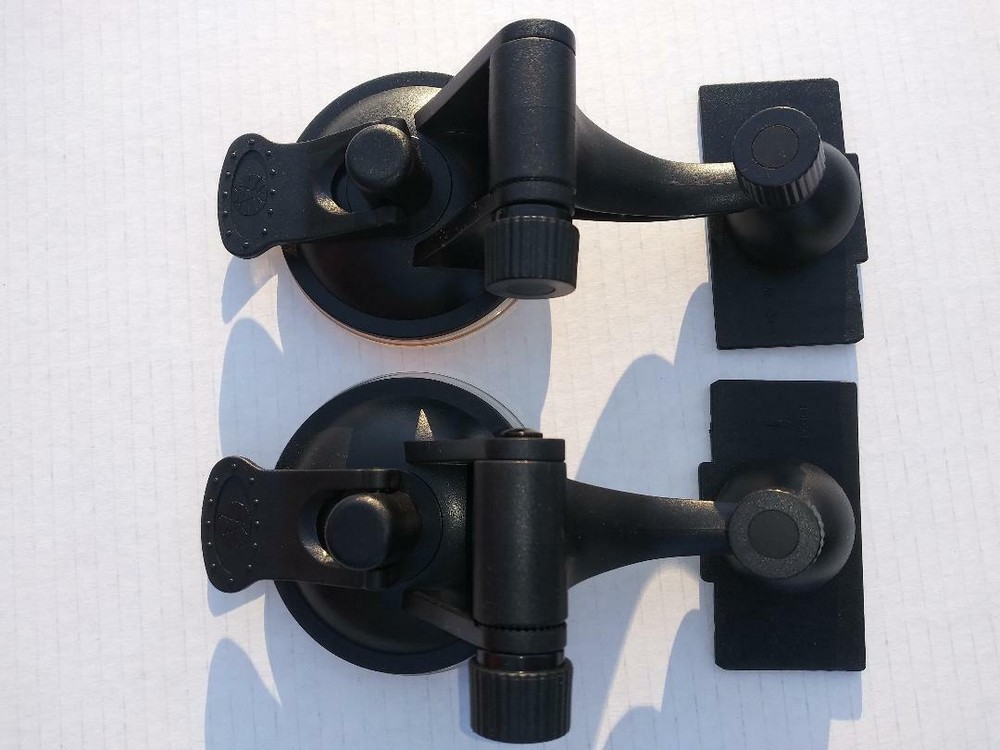 TWO (02) MOUNTS BUNDLE Rand McNallyGPS Models 720,  7720,  715.  7715 GPS