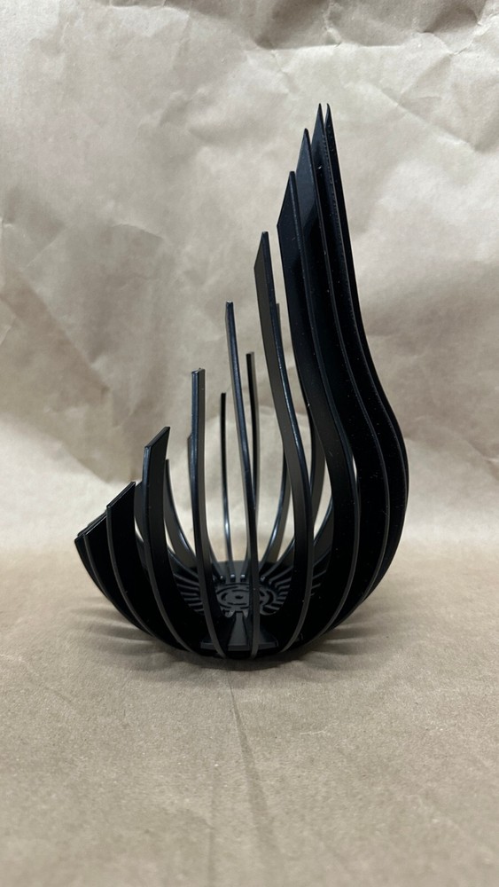 Cube Collection Ellipse Iron Candle Holder