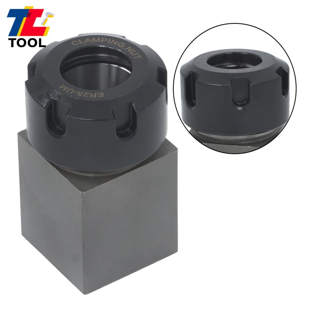 Square Collet Block Holder ER25 for Precision Machining Work