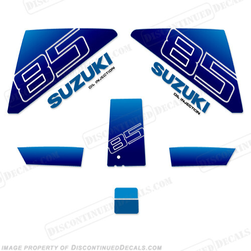 Fits Suzuki 85hp Decal Kit
