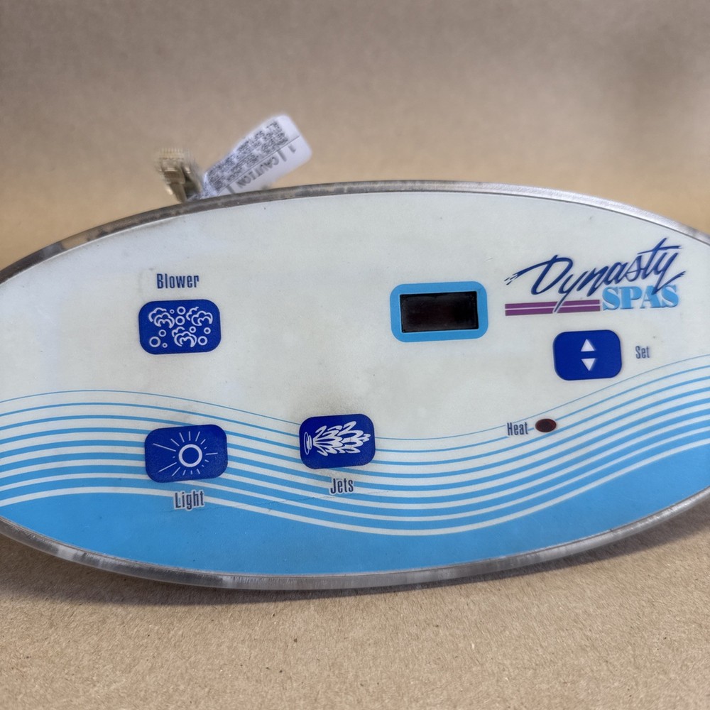 Dynasty Spas Hot Tub Topside 4-button Auxiliary Control Panel 33490