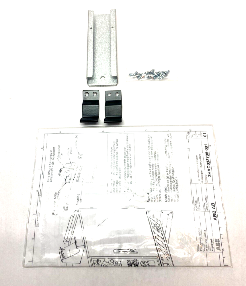 ABB 3HAC025042-001 Cable Holding Bracket for Robot Cables and Controller