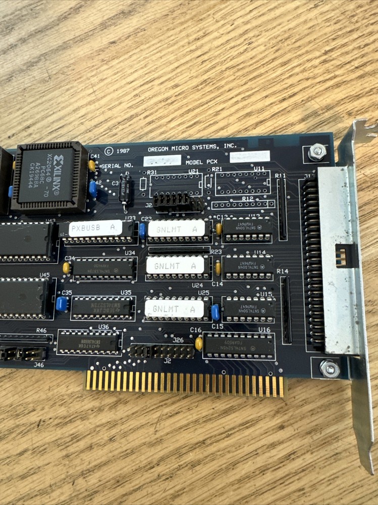 OREGON MICRO SYSTEMS INC. 1987 PCX 6
