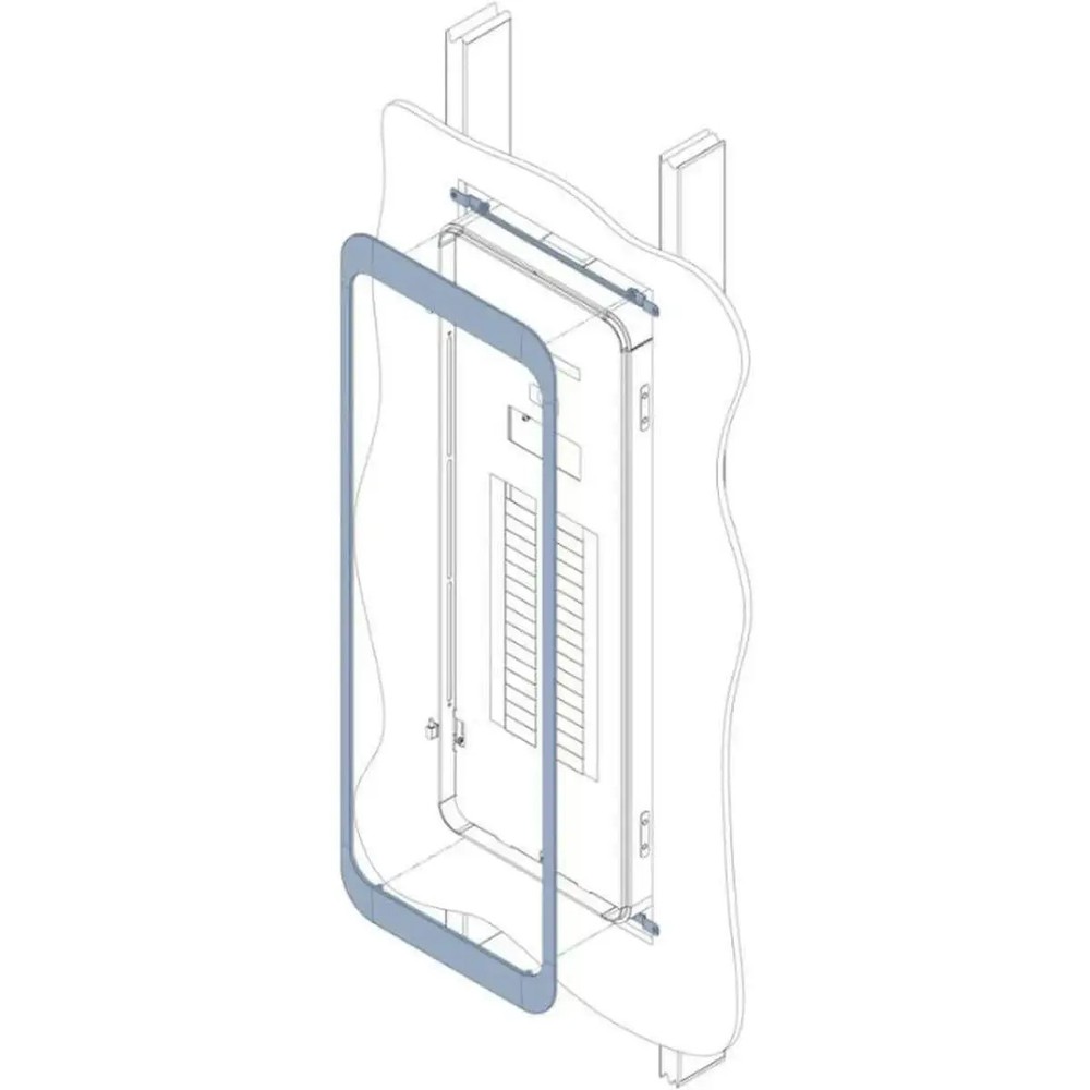 Span Sand White Flush Mount Trim Kit