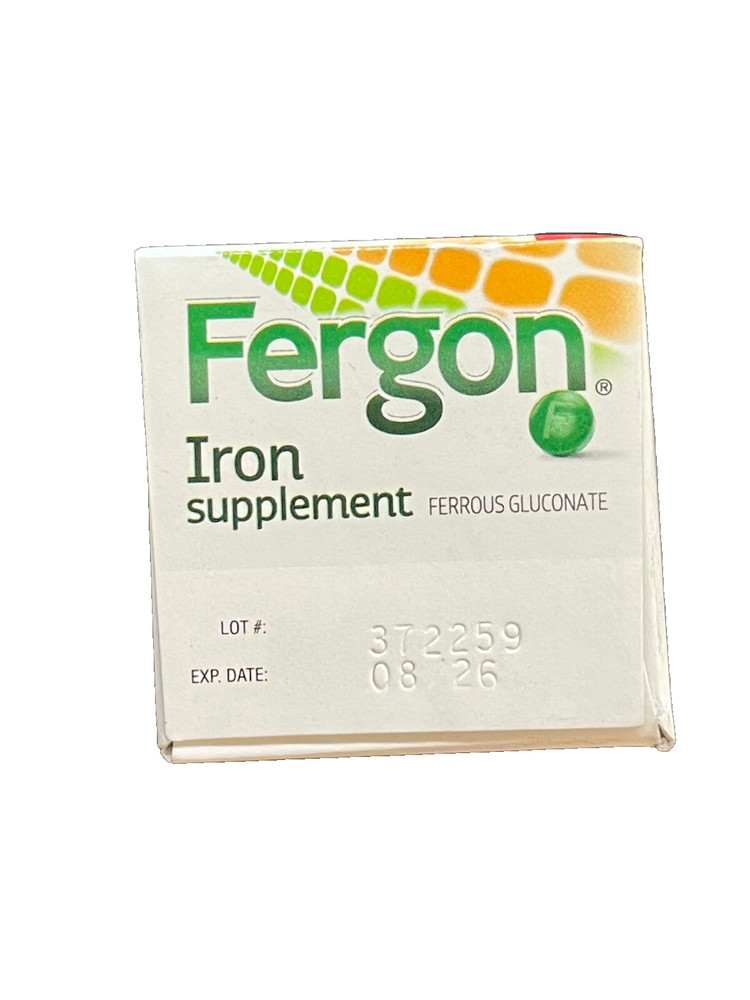 Fergon Iron Supplement Tablets 100 Tabs By Fergon