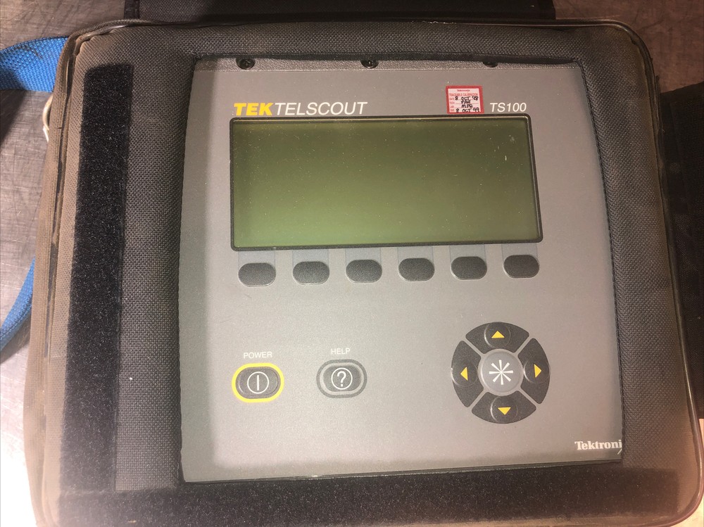 TEKTRONIX TEK TELSCOUT TS100 TELEPHONE CABLE TESTER