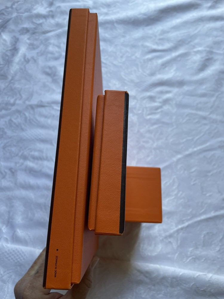 Hermes Empty Boxes x 3 Sizes Orange Made in France