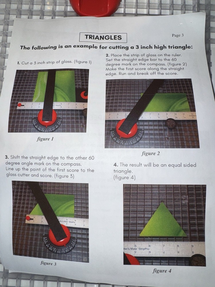 Complete Beetle Bits Glass Cutting System w/ Flying Beetle & 6Pack Waffle Grids