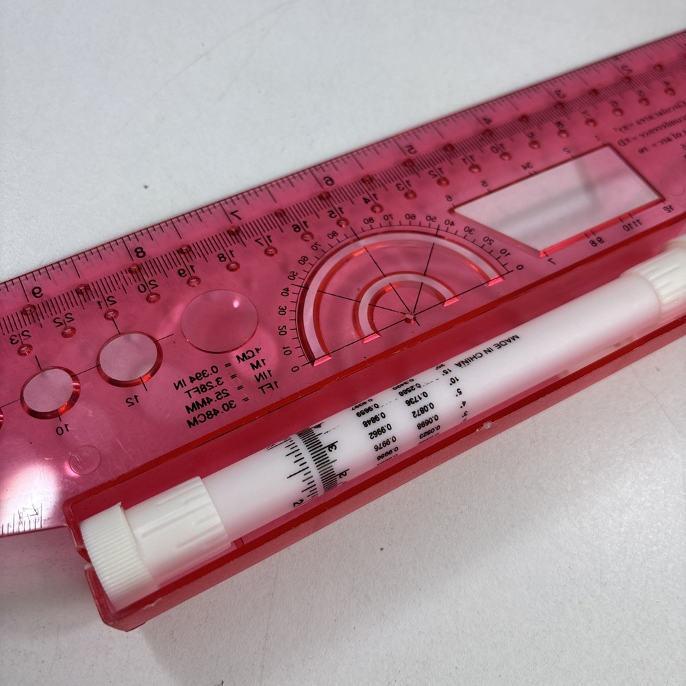 Multi-Purpose Drawing Parallel Rolling Ruler 12 Inch Drawing Design Ruler