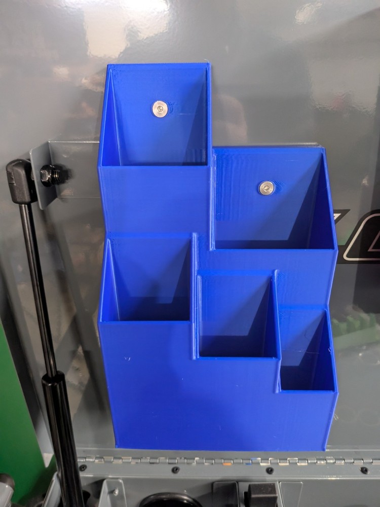 Magnetic Zip Tie Holder 3D Printed