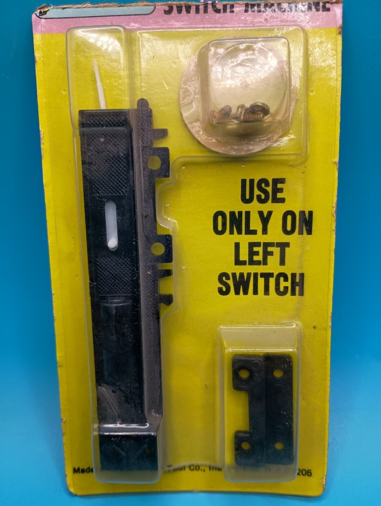 ATLAS #62 LEFT MANUAL SWITCH MACHINE