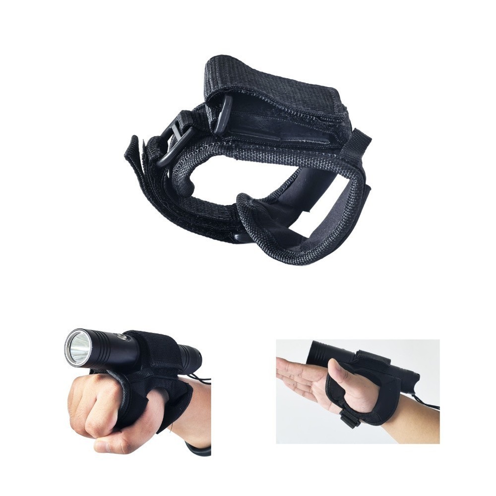 Secure Flashlight Wrist Strap Neoprene 20mm to 38mm Diameter Compatibility