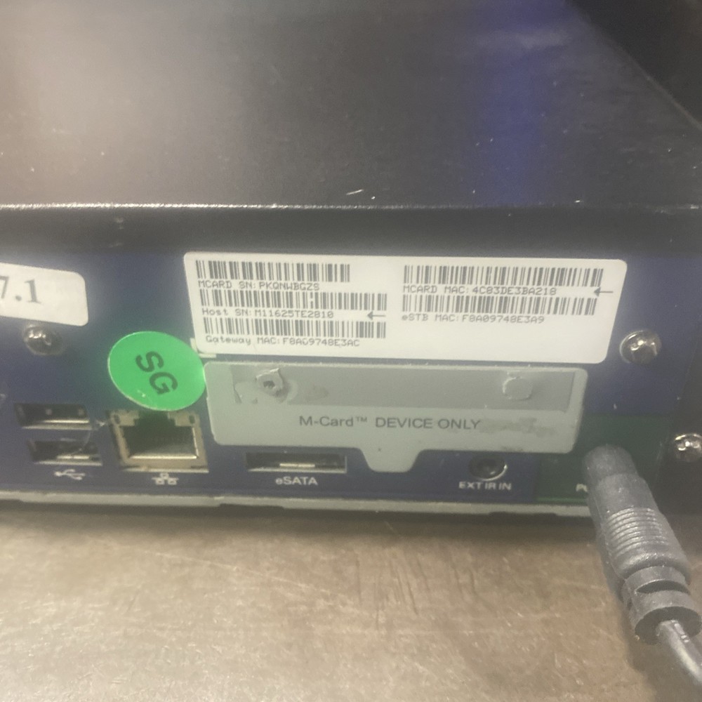 Arris DCX3600-M Cable DVR Set-Top Box