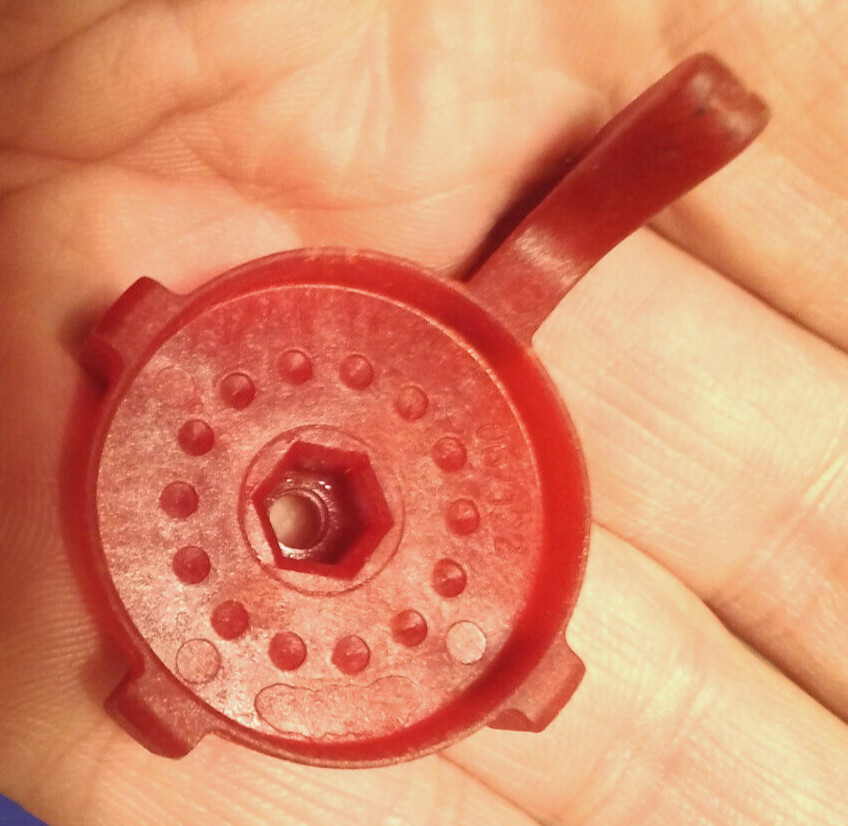 vintage front shock LOCKOUT LEVER / CONTROL KNOB / ADJUSTER