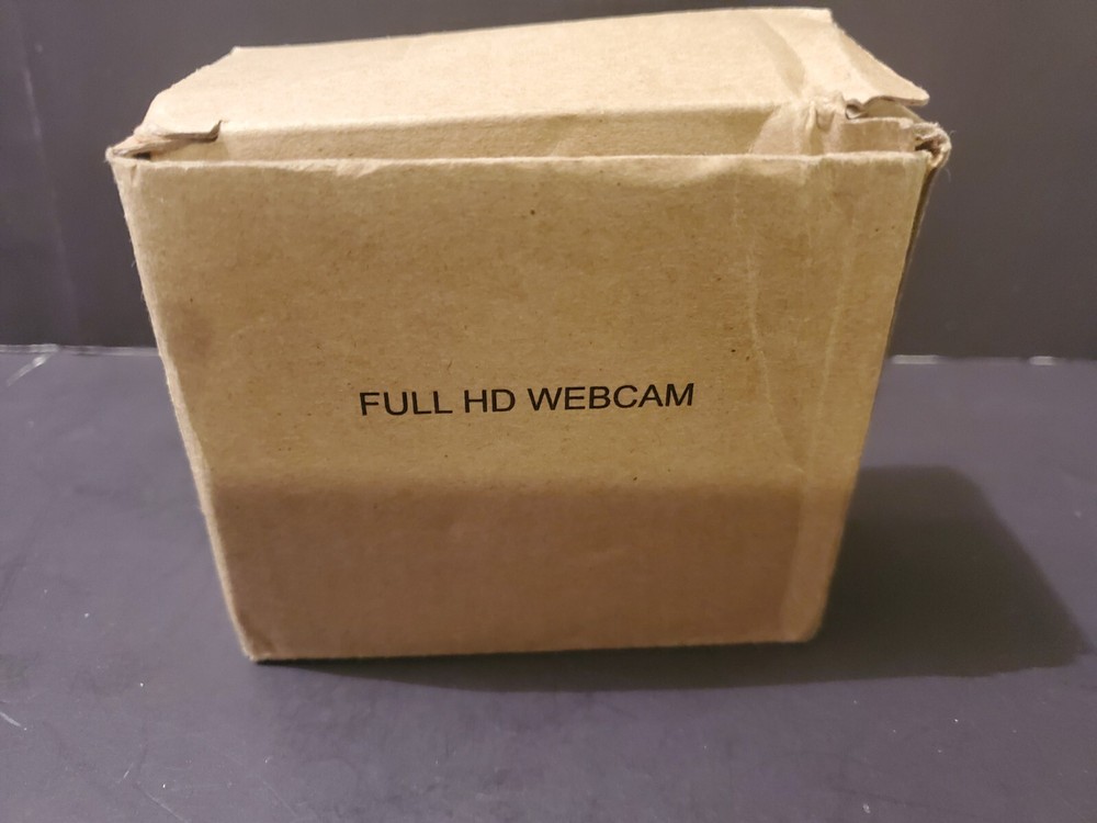 Full HD 720P Webcam, Plug N Play USB 2.0