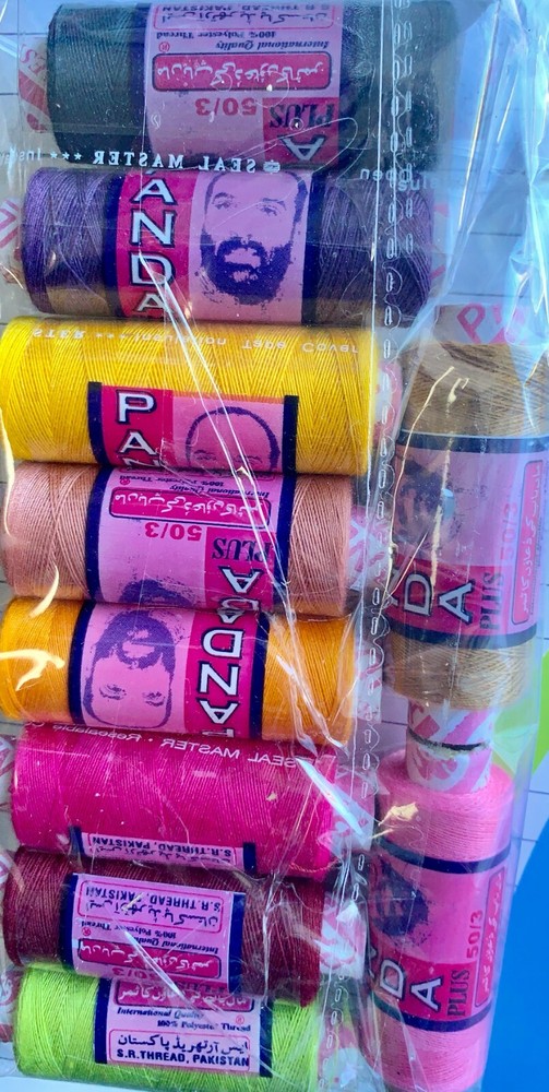 10 piece  Polyester Sewing Thread  Hand Stitching 200 Yard Each Spool