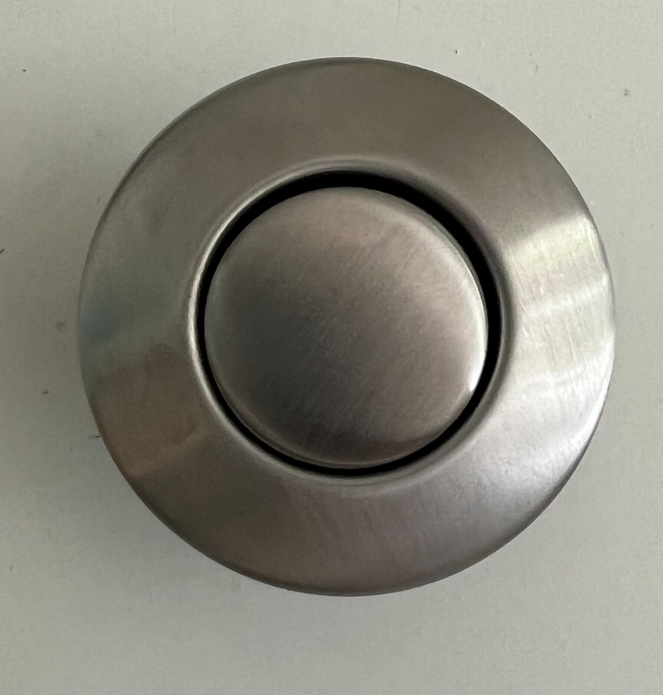 Sink Top Air Switch Button - Nickel