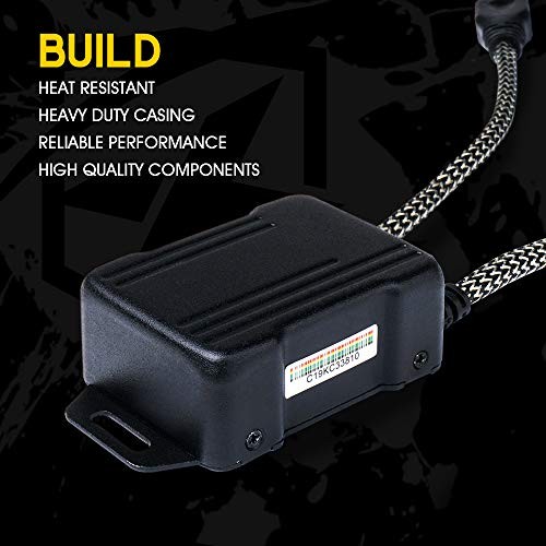 H7 LED Headlight Canbus Decoder Error Free Capacitors Resistors for LED For H7