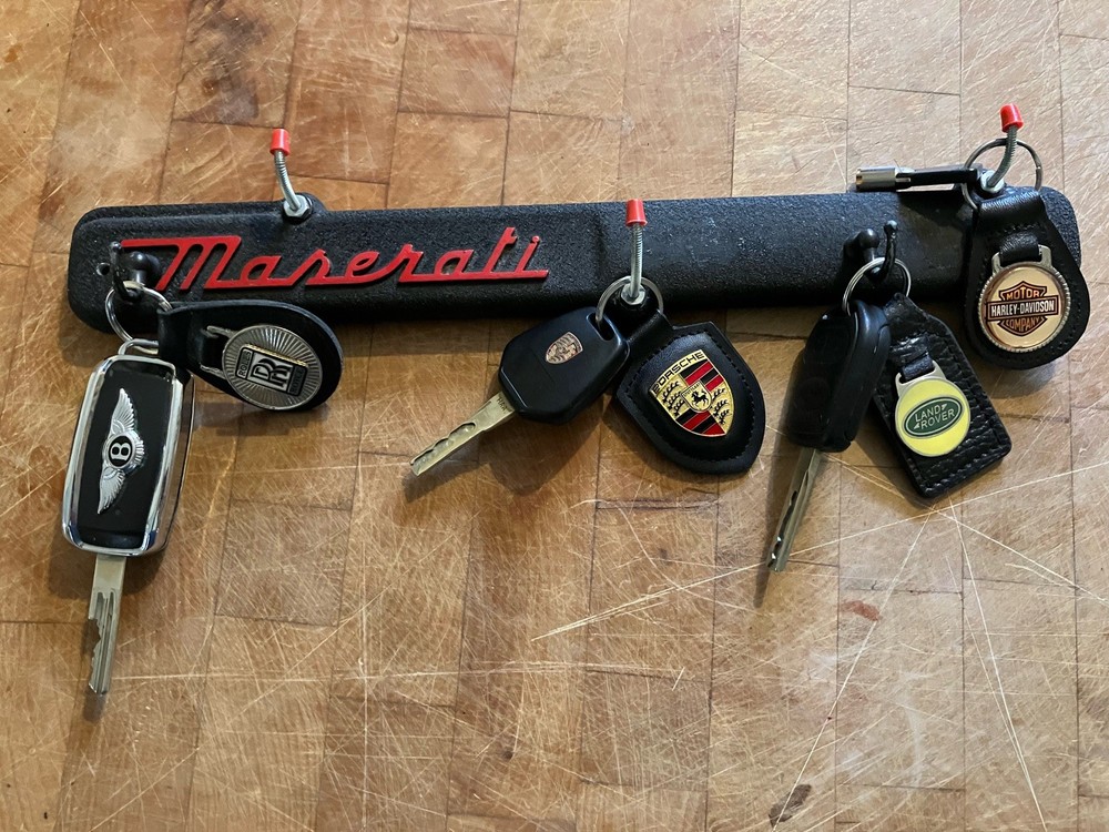 Maserati Wall Mount Key Chain Rack Holder