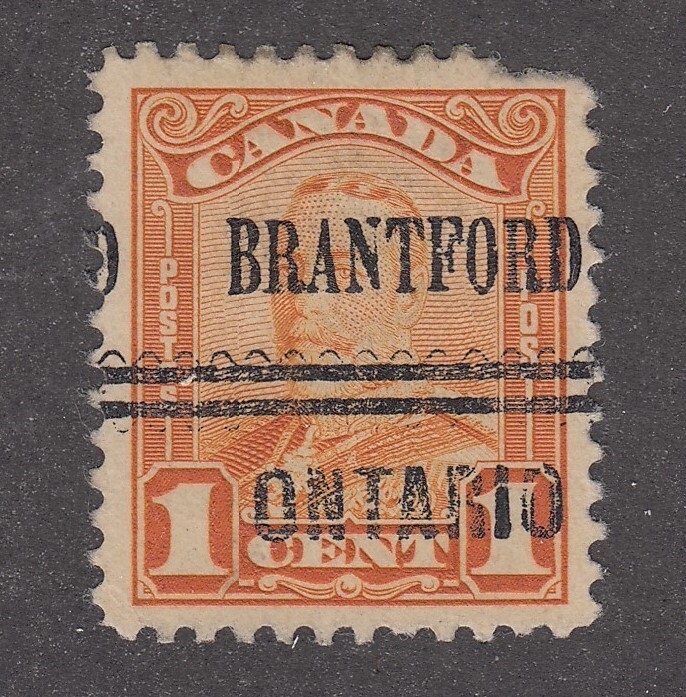 Canada Precancel "BRANTFORD" 1-149