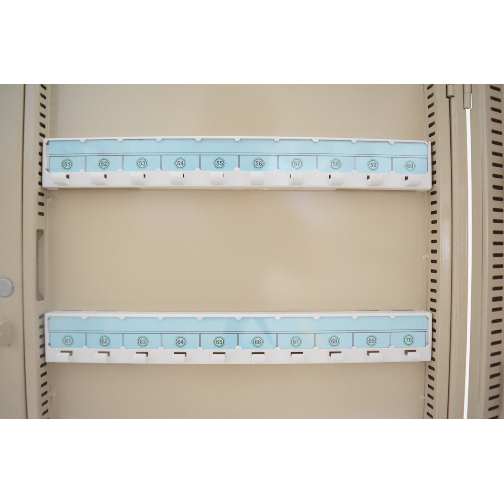 Key Cabinet 240 Hooks Lock Box Wall Mount Storage Organization Shelf Holder