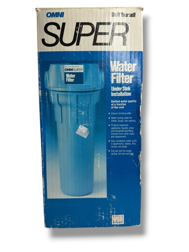 OMNIFILTER SFM2 Undersink Drinking Water Filter Omni Super