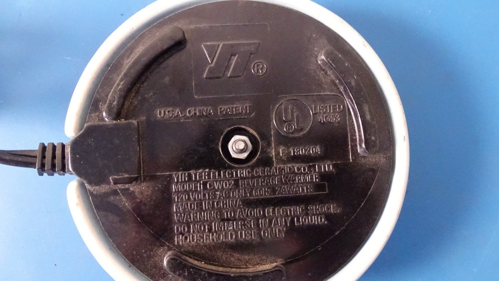 Yih Ter Electric Ceramic Model CW02 Beverage Warmer