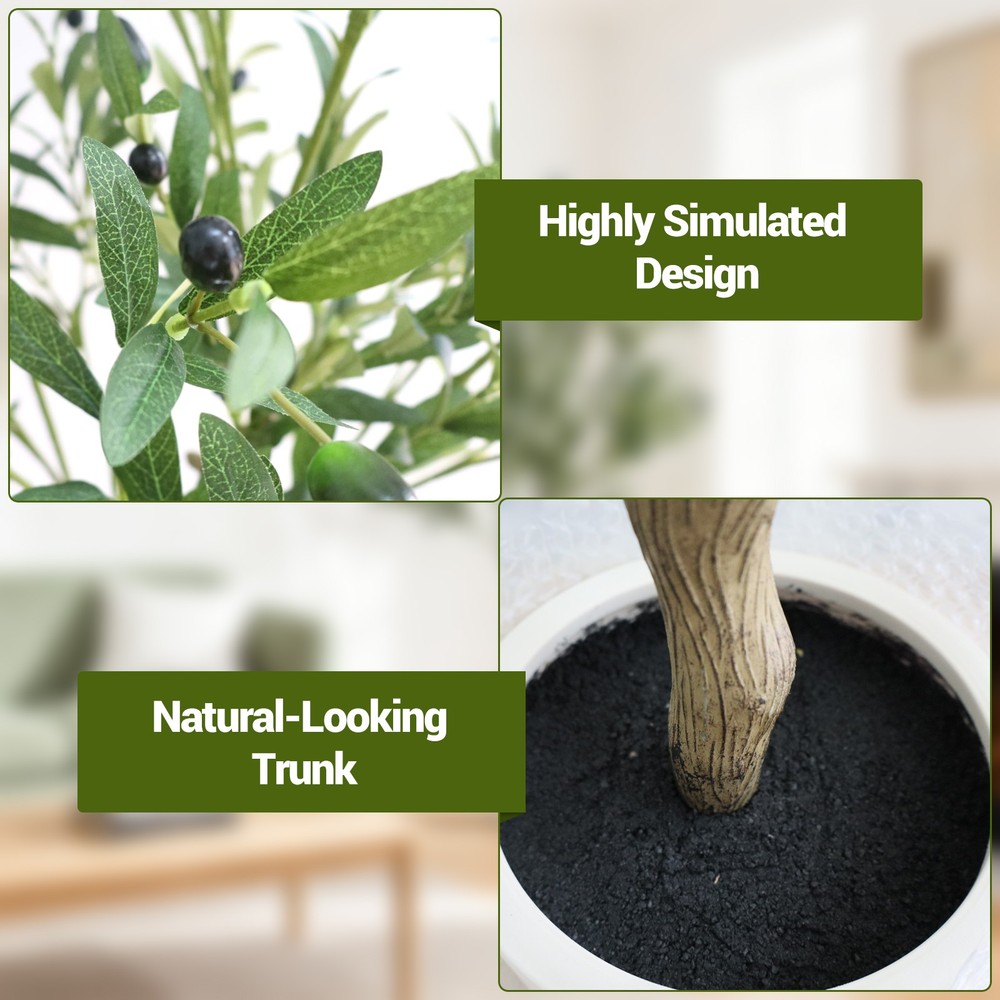 Artificial Olive Tree 150 cm Artificial Plant Artificial Plants Large Olive Tree