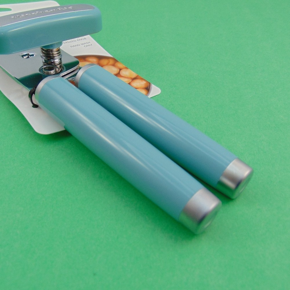 KitchenAid Multi-Function Can Opener w/ Bottle Opener w/ Ergonomic Handle Aqua