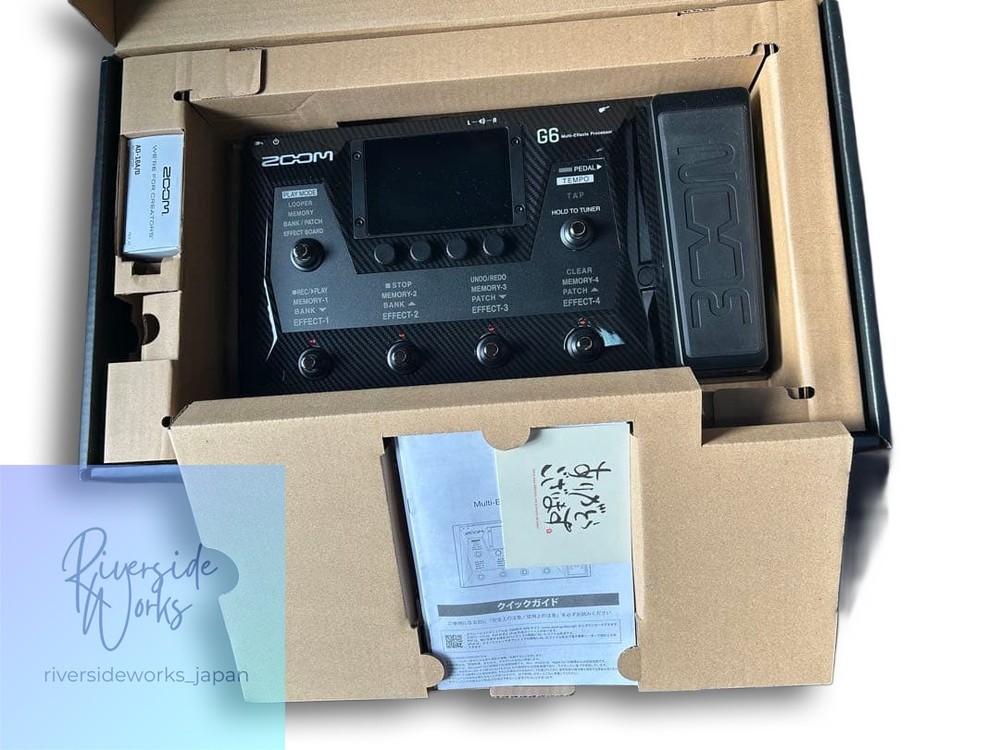 ZOOM G6 Multi-Effects Processor New