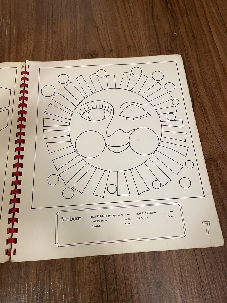 Lisbeth Perrone's Needlepoint Workbook First Edition Red Spiral Bound 1973