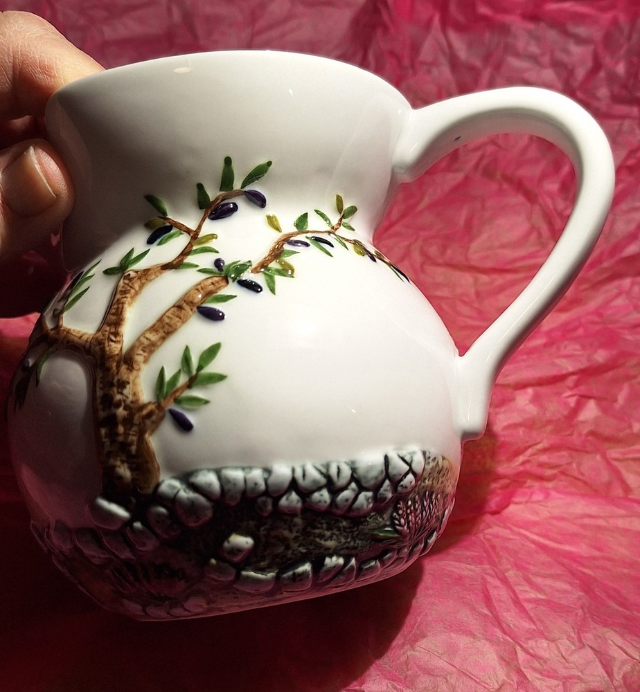 Ceramic Pitcher with "Croatia" on the Side