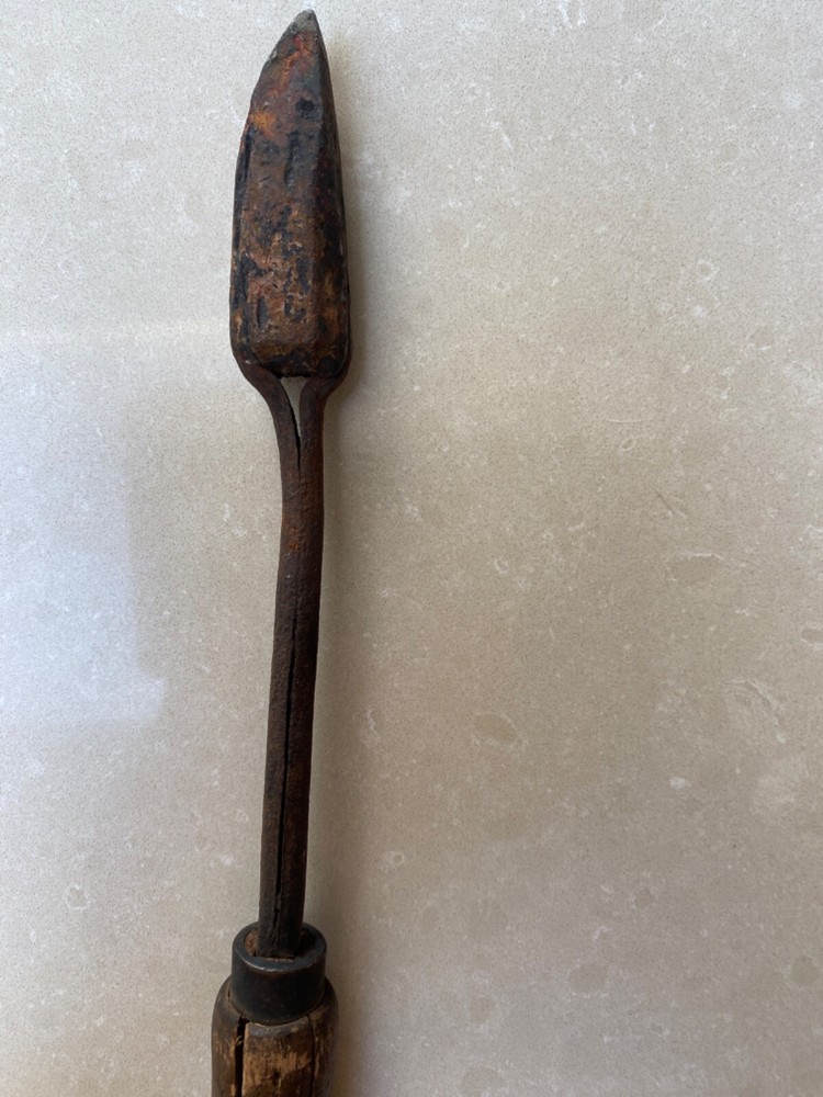 Antique Hand Forged Soddery Tool Heavy