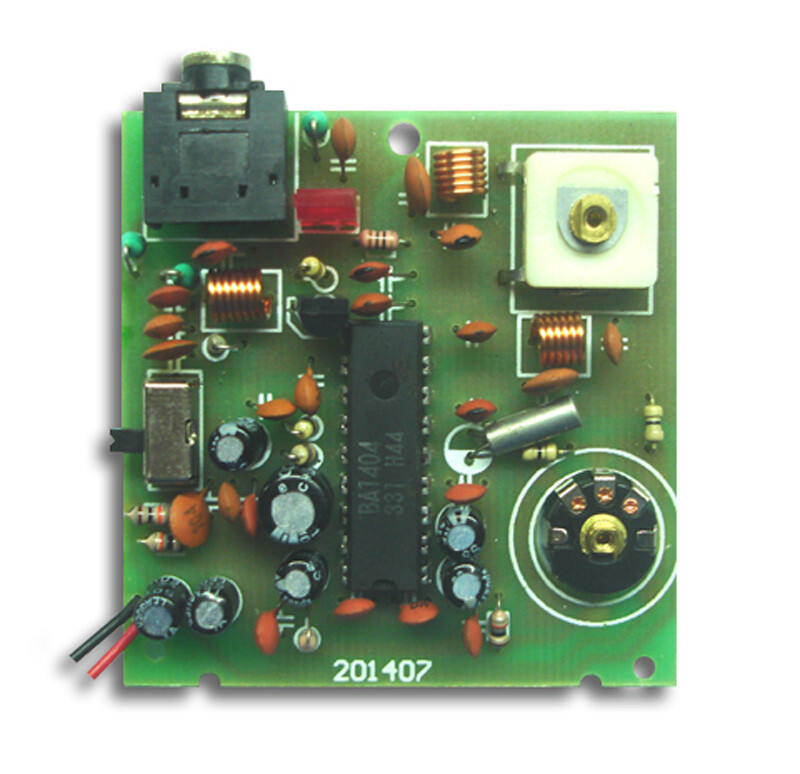 BA1404 FM Stereo Radio Transmitter Board Pluggable Microphone 9018