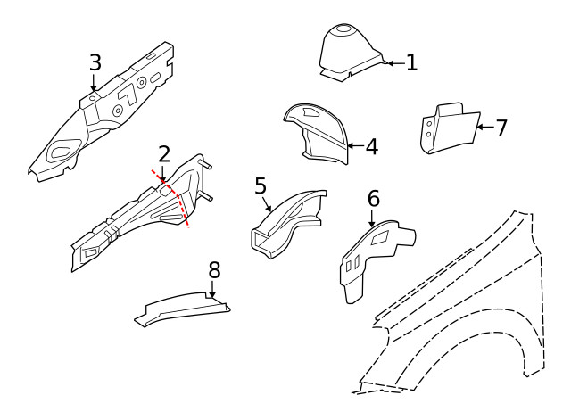 Genuine GM Rail Assembly 13173394