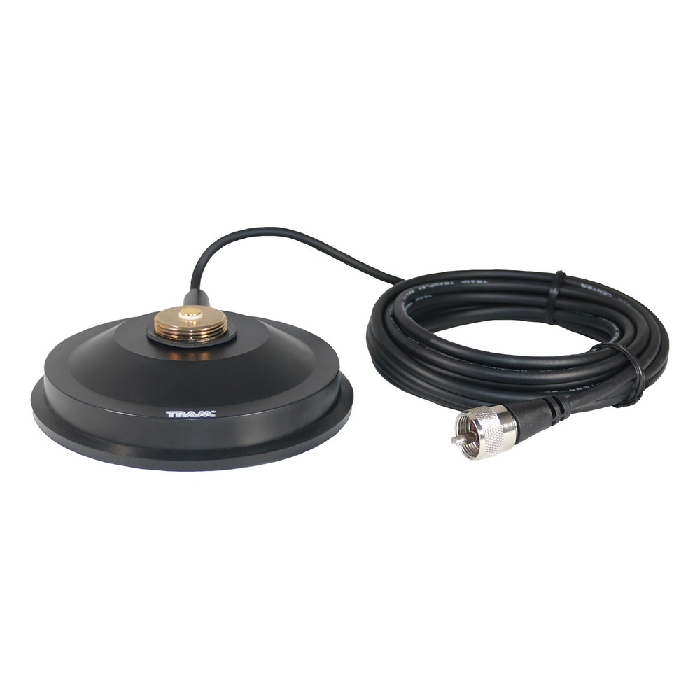 TRAM 1265R NMO 5" Magnet with Soft Rubber Boot, 17ft Cable, PL-259