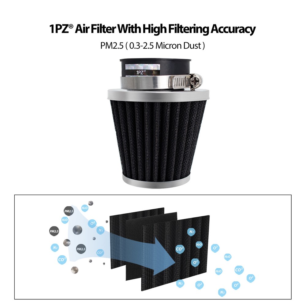 2 High Performance Washable Air Intake Filter Guard 48mm 49mm 50mm Small Engine
